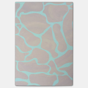 Post-it® Brun de girafe et copie turquoise