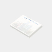 Post-it® Bruxelles, Belgique| Ville Skyline (Incliné)