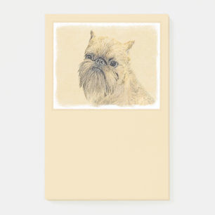 Post-it® Bruxelles Griffon Peinture - Cute Original Chien A
