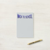 Post-it® BTS-Bleu-S.Peinture (Sur un bureau)