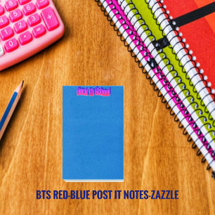 Post-it® BTS-Rouge-Bleu