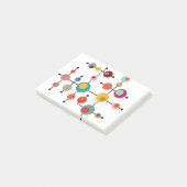 Post-it® Bubbles de Mid-Century (Incliné)