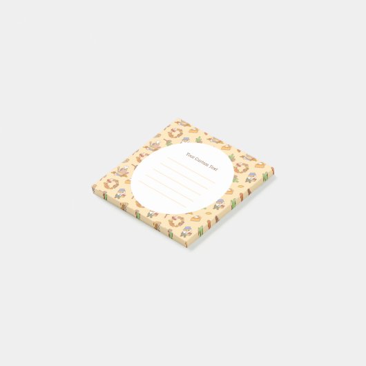 Post-it® Bubu et Moonch, Fall and Pie (Incliné)