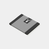 Post-it® Buck on Bold Black White Tail Deer (Incliné)