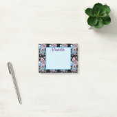 Post-it® Budgie Watercolor Art Womans Nom Post Notes (Bureau)