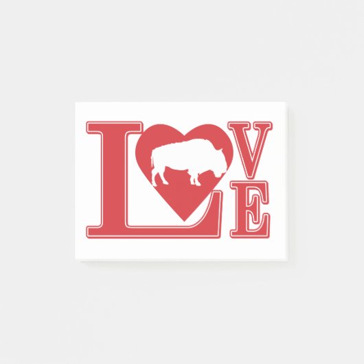Post-it® Buffalo Love (Devant)