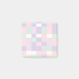 Post-it® Buffalo Plaid Pastel Rustique Cottagecore Ressort