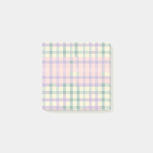 Post-it® Buffalo Plaid Pastel Rustique Cottagecore Ressort