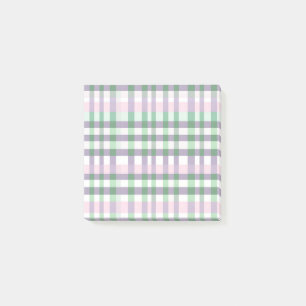 Post-it® Buffalo Plaid Pastel Rustique Cottagecore Ressort