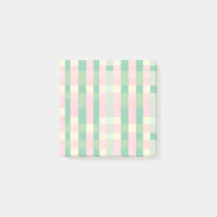 Post-it® Buffalo Plaid Pastel Rustique Cottagecore Ressort