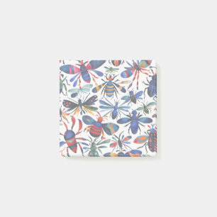 Post-it® Bugs Colorés Insectes Whimsical Art