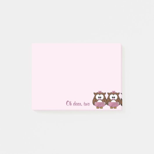Post-it® bul princesse jumelle Post-It-Notes (Devant)