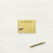 Post-it® Bull Moose (Sur un bureau)