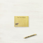 Post-it® Bull Moose (Sur un bureau)