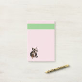 Post-it® Bulldog French Buldog Puppy Sweet Dog Notes (Sur un bureau)