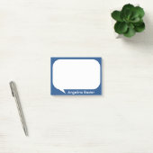 Post-it® Bulle bleue et blanche de personnaliser (Bureau)
