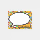 Post-it® Bulle de dialogue de bande dessinée moderne (Devant)