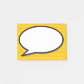Post-it® Bulle de dialogue de bande dessinée Pop Art (Devant)
