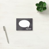 Post-it® Bulle de discussion de nom personnalisé (Bureau)