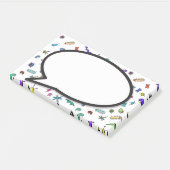 Post-it® Bulle de parole Mini Bugs et Mini Beasts (Incliné)