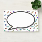 Post-it® Bulle de parole Mini Bugs et Mini Beasts (Bureau)