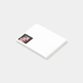 Post-it® Bulle de pit patriotique (Incliné)