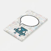 Post-it® Bulle de Texte de Bande Dessinée Mon Message Post- (Incliné)