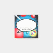 Post-it® Bulle de texte Séparation de l'atome Professeur de (Devant)