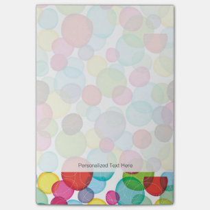 Post-it® Bulles rondes enfants motif 2