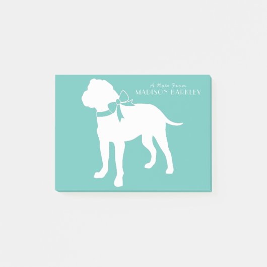 Post-it® Bullmastiff Chien Chien Chien Chien Chiot (Devant)