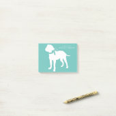 Post-it® Bullmastiff Chien Chien Chien Chien Chiot (Sur un bureau)