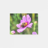 Post-it® Bumble Bee on Pink Cosmos (Devant)