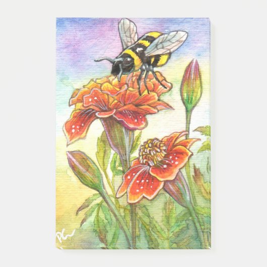 Post-it® Bumblebee Et Marigold (Devant)