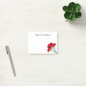 Post-it® Bundle of Red Carnation Flowers (Bureau)
