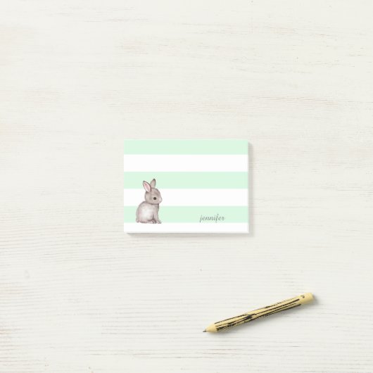 Post-it® Bunny billet il note (Sur un bureau)