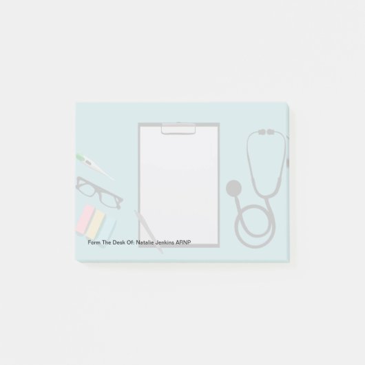 Post-it® Bureau à thème Médicale (Devant)