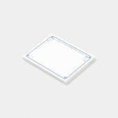 Post-it® Bureau D'Espagnol Darling Blue And White (Incliné)