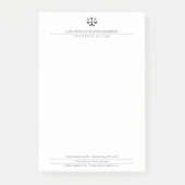 Post-it® BUREAU DU DROIT | Élégant (Devant)