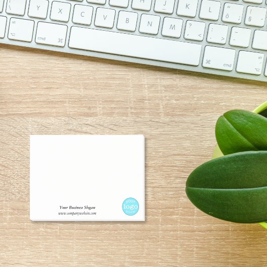 Post-it® Bureau du logo d'entreprise personnalisé