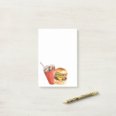 Post-it® Burger et (Sur un bureau)