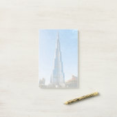 Post-it® Burj Khalifa, peinture de Dubaï (Sur un bureau)