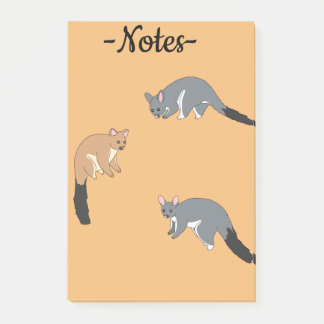 Post-it® Bushy Tail Possums