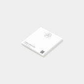 Post-it® *~* Business Simple Logo minimum AP8 QR (Incliné)