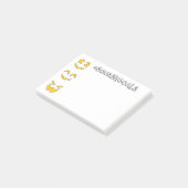 Post-it® Buts de squash (Incliné)