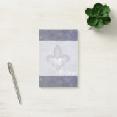 Post-it® Butterfleur violet | Papillon sur Fleur de Lis (Bureau)