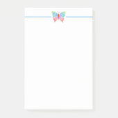 Post-it® Butterfly Post It Notes (Devant)