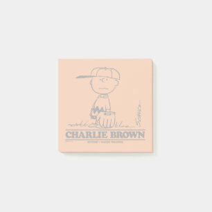 Post-it® cacahuètes   Charlie Brown Jouer à la balle