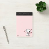 Post-it® cacahuètes | Coeurs de snoopy (Bureau)