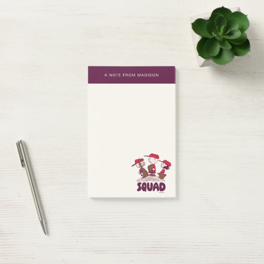 Post-it® cacahuètes | Équipe de baseball (Bureau)