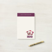 Post-it® cacahuètes | Équipe de baseball (Sur un bureau)